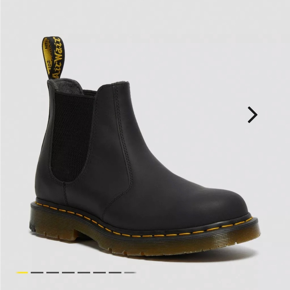 Doc Martens Wintergrip Chelsea Boot in “snowplow black” - women’s size 9
